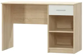 biurko-z-szuflada-i-polkami-dzieciece-mlodziezowe-biale-dab-ts-24