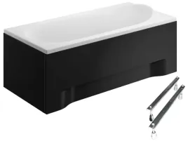 wanna-prostokatna-polimat-medium-170x75-czarna-obudowa-gratis-nogi