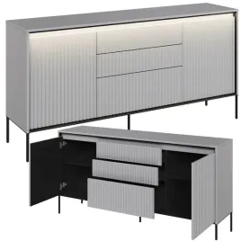komoda-z-szufladami-ryflowana-z-lamelemi-oswietleniem-led-szara-160-tr-01