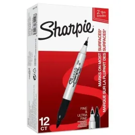 markery-permanentne-twin-tip-czarne-12szt