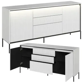 biala-komoda-z-szufladami-lamele-ryflowana-komody-160-cm-tr-01