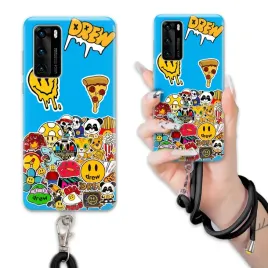 etui-do-huawei-p40-case-ochrona-jakosc-smieszne-czarny-crossbody-drew-wz