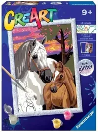 creart-dla-dzieci-konie-i-zachod-slonca