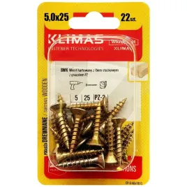 wkrety-hartowane-do-drewna-5x25-stozkowe-pz2-ocynk-klimas-blister-22szt