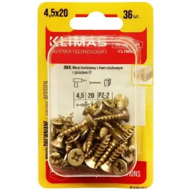wkrety-hartowane-do-drewna-45x20-stozkowe-pz2-ocynk-klimas-blister-36szt