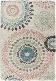kremowy-dywan-do-salonu-shaggy-mint-rugs-wzor-mandala-200x290cm