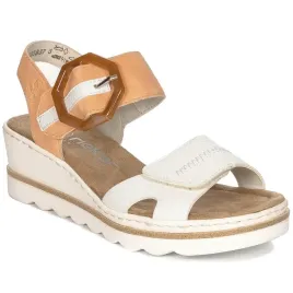 sandaly-rieker-white-combination-67476-38-biale-na-platformie-na-rzepy-r-40