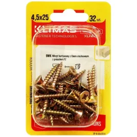 wkrety-hartowane-do-drewna-45x25-stozkowe-pz2-ocynk-klimas-blister-32szt