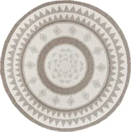 dywan-plaskotkany-na-taras-bezowy-okragly-dwustronny-200-cm
