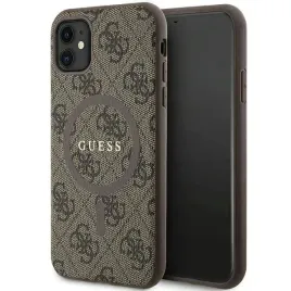 etui-guess-leather-magsafe-do-iphone-11-brazowe