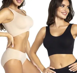 zestaw-gatta-biustonosz-sport-top-czarny-bezowy-l