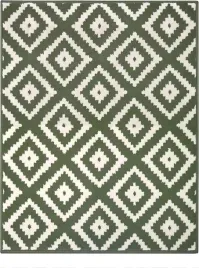 nowoczesny-kremowo-zielony-dywan-do-salonumiekki-wlos-wzor-160x230cm