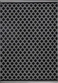 nowoczesny-kremowo-czarny-dywan-do-salonumiekki-wlos-wzor-160x230cm