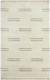 kremowo-czarny-gruby-dywan-do-salonu-wzor-boho-80x150-cm