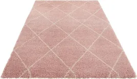 rozowo-kremowy-gruby-dywan-shaggy-do-salonuwzor-boho-200x290cm