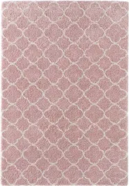 kremowo-rozowy-gruby-dywan-shaggy-do-salonuwzor-marokanski-120x170-cm