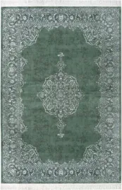 dywan-95x140-do-salonutradycyjny-klasyczny-wzor-zielono-kremowy