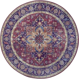 orientalny-bordowo-granatowy-okragly-dywan-plaskotkanywzor-vintage-160cm