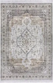 dywan-95x140-do-salonutradycyjny-klasyczny-wzor-brazowo-kremowy