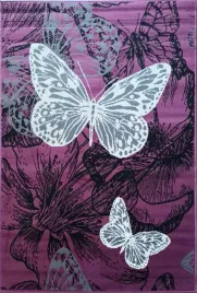 dywan-dzieciecy-120x170cm-fioletowo-kremowy-w-motylki-miekki-krotki-wlos