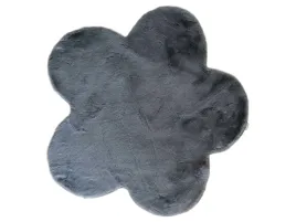 pluszowy-ciemno-szary-dywan-rabbit-krolicze-futerko-kwiatuszek-110cm