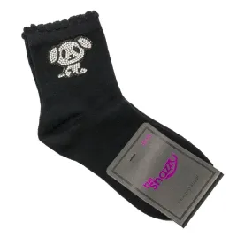 skarpetki-dzieciece-be-snazzy-sk-46-czarne-piesek-cekiny