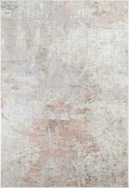dywan-95x140-kamienny-beton-do-salonuwzor-kremowo-pomaranczowy