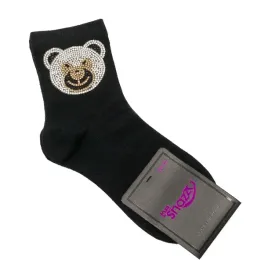 skarpetki-dzieciece-be-snazzy-sk-46-czarne-glowa-misia