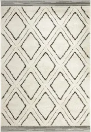 kremowo-czarny-dywan-do-salonugruby-dywan-shaggy-wzor-boho-80x150-cm