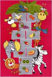 miekki-kolorowy-dywan-dzieciecyzwierzatka-i-owoce-80x150cm