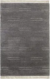 grafitowy-gruby-dywan-shaggy-do-salonuwzor-boho-z-fredzlami-200x290cm