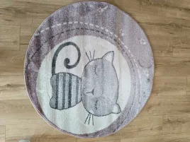 dywa-rozowydzieciecy-w-kotki-okragly-120cm