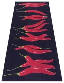 czarny-dywan-do-kuchnimata-antyposlizgowa-z-papryczkami-chili-50x150cm
