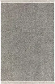 szary-gruby-dywan-shaggy-do-salonuwzor-boho-z-fredzlami-200x290cm
