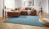 niebieski-pluszowy-dywanchodnik-80x250cm-stan-nowy