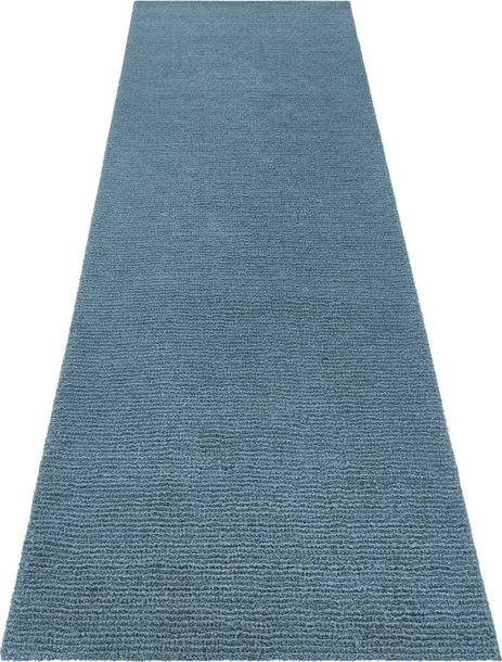 niebieski-pluszowy-dywanchodnik-80x250cm-marka-mint-rugs
