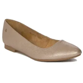 baleriny-damskie-maciejka-00873-41-skorzane-zlote-r-38