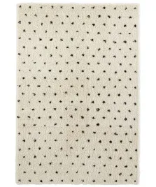 dywan-do-salonu-shaggy-kremowo-czarny-200x290-cm
