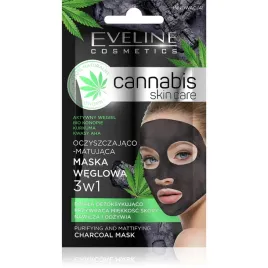 eveline-cannabis-skin-care-maska-weglowa-3w1-7-ml