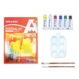 zestaw-malarski-aureuo-10-czesci-blok-farby-akrylowe-pedzle-paleta