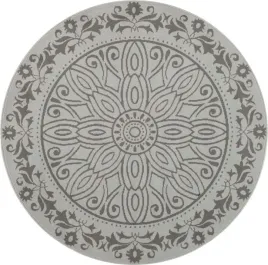 okragly-nowoczesny-dywan-do-salonuszary-wzor-orientalny-140cm
