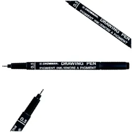 dlugopis-pisak-kreslarski-snowman-0-5-mm-czarny