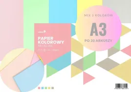papier-kolorowy-mix-pastelowy-5-kolorow-160g-a3-100ark