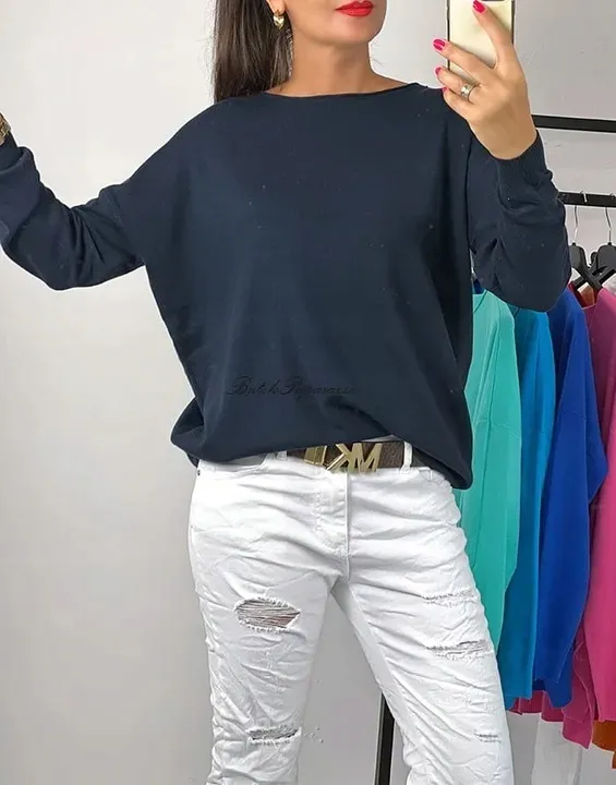 sweter-classic-basic-granat