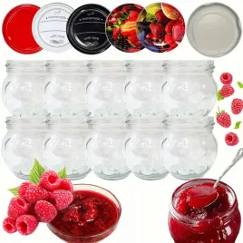 sloiki-215ml-10-kompletow-z-pokrywka-dzemy-konfitury-przyprawy-deserki-66mm