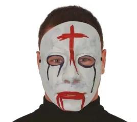 plastikowa-maska-krwawy-krzyz-rozmazany-makijaz-halloween-akcesoria