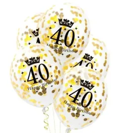 balony-z-nadrukiem-40-urodziny-ze-zlotym-konfetti-x10