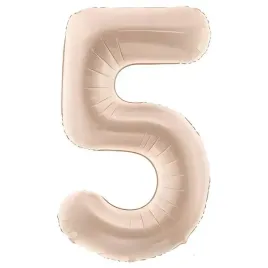 balon-cyfra-5-karmel-bezowa-kremowa-72-cm