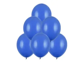 ciemno-niebieskie-balony-gumowe-pastelowe-10-szt