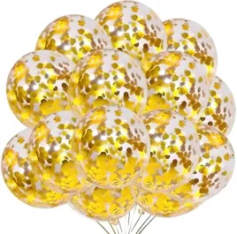 balon-transparentny-ze-zlotym-konfetti-10-szt